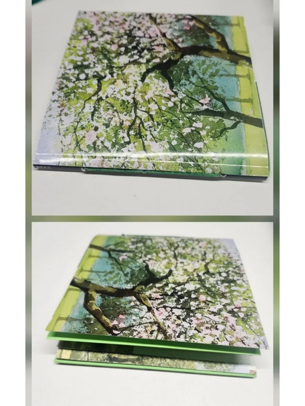 Handmade Junk Journal Green Theme 60 pages